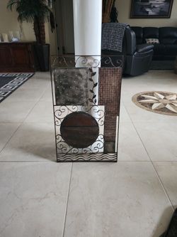 Exotic metal wall art