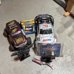 Two RC cars