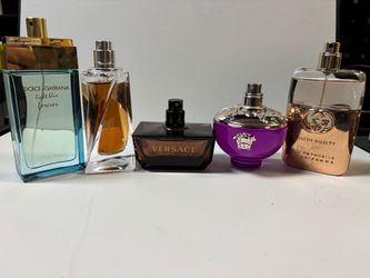 Women’s perfume Versace Gucci D&G Lancome