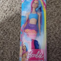 Mattel Barbie Dreamtopia Mermaid Doll Pink Blue Hair