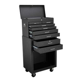 Storehouse 3-Piece Rolling Tool Chest & Cabinet ā 11 Drawers ā Steel