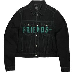 Vlone Friends Denim Jacket Green 