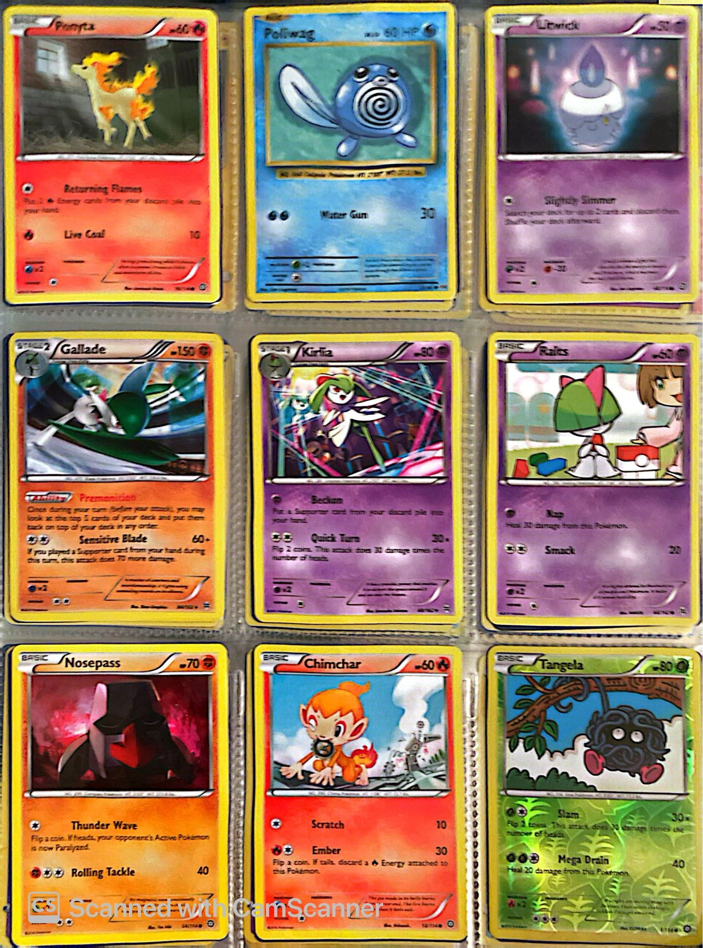 Collector-Ready Pokémon Binder – 540 Cards – Holos, Rares & Reverse – All Sleeved