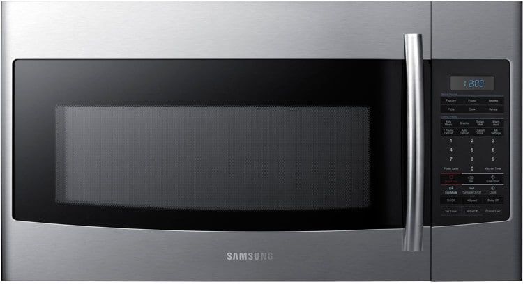 New in Box Samsung Microwave Oven (with Over the Range Hood Filtration)