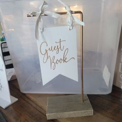 Guest Book Sign - Quinceañera/wedding 