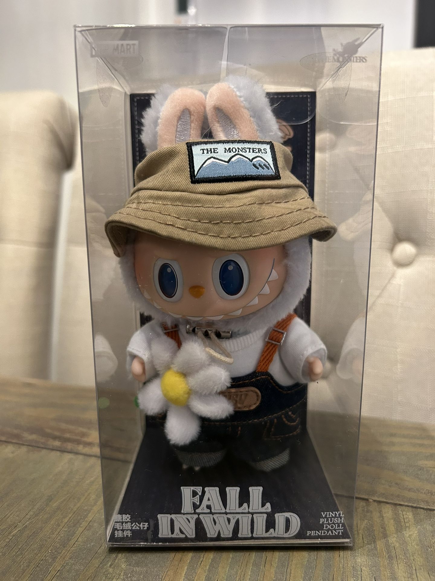 Authentic Pop Mart Labubu Fall In Wild Pendant