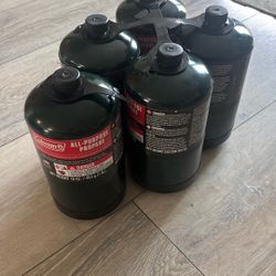 5  Coleman Propane  For Small Heaters Or Camping