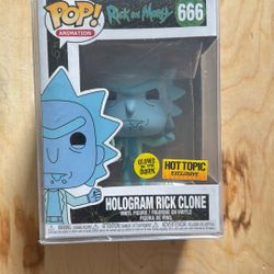 Hologram Rick Clone Funko Pop