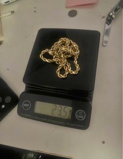 10 diamond cut rope chain