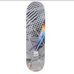 Beyond The Streets Felipe Pantone Skate Deck White Black Vaporwave Skateboard