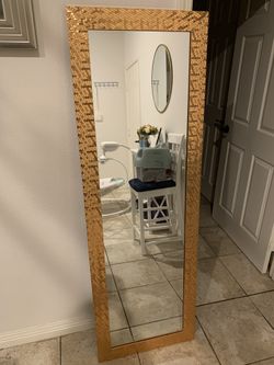 Huge Copper/gold Mirror