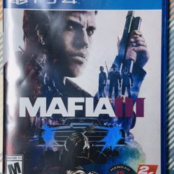 Mafia III - Standard Edition Sony PlayStation 4, 2016 PS4 Tested/Works Fast