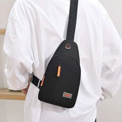 Cross Body Sling Black Bum Bag 