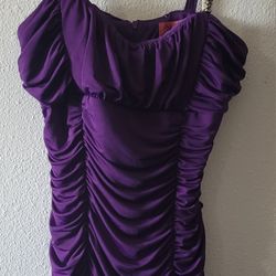 Purple Dress Size LARGE 