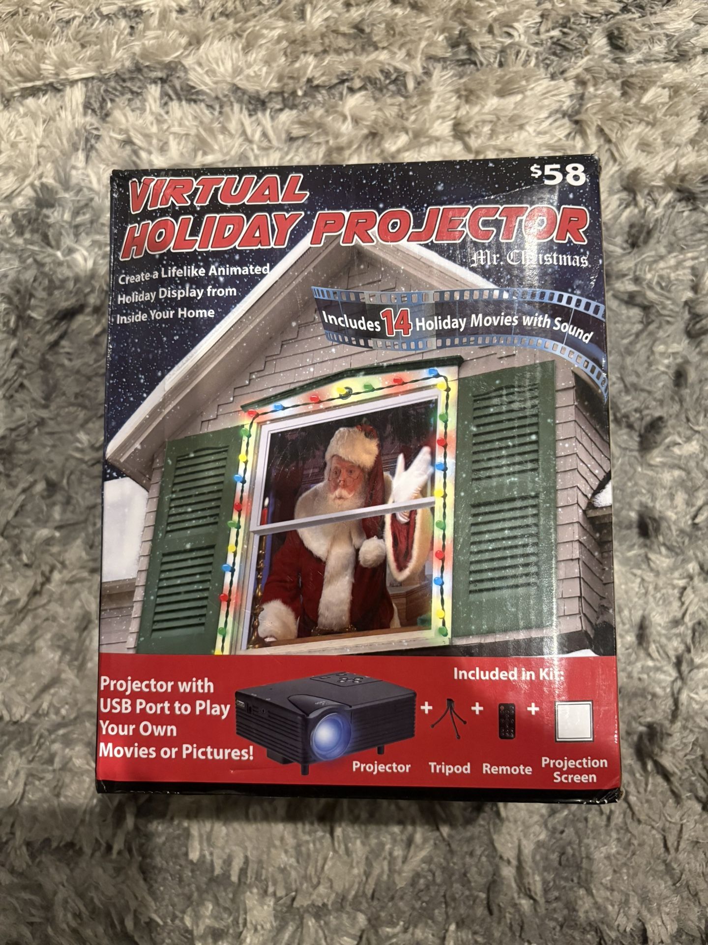 Window Santa 