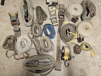 Strapes Ropes For Towing Wench 