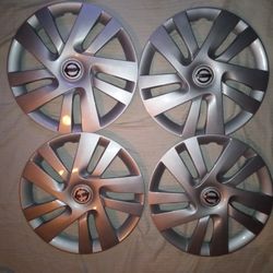 4 15" Nissan NV200 Hubcaps Wheel Covers Fits 2013-2021 Premium OE Replacement
