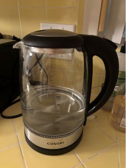 Cosori glass electric kettle