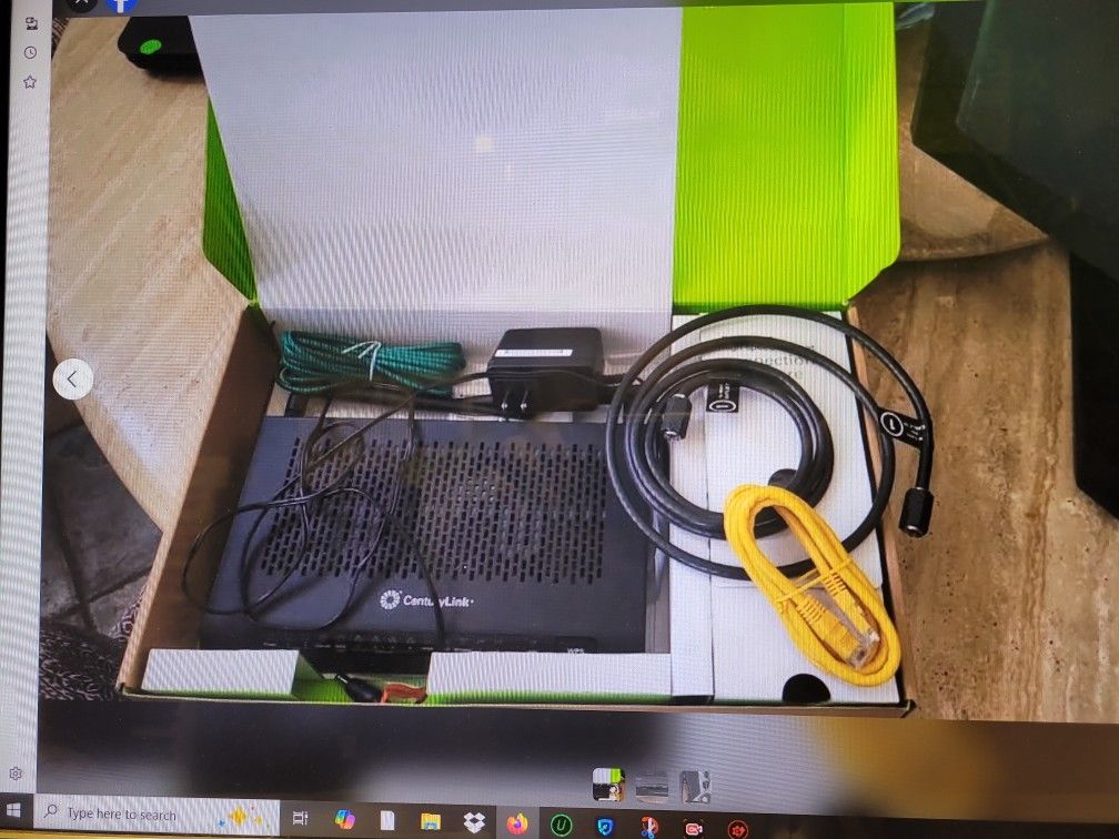 Century Link ADSL C2000T WiFi Modem Router 