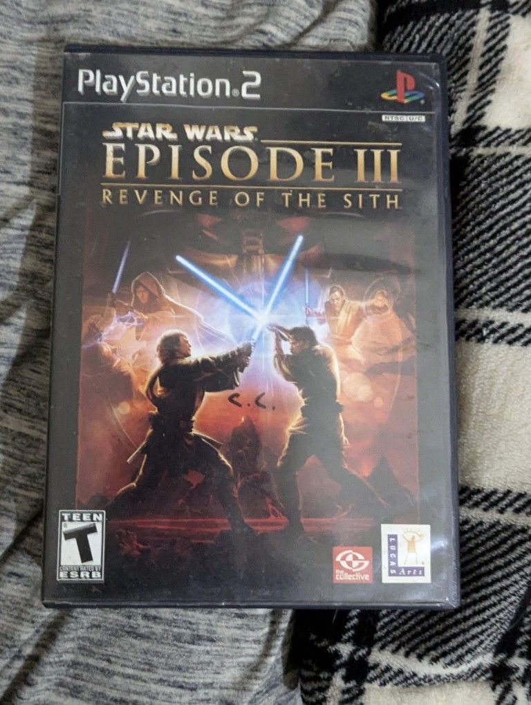 PS2-Playstation 2- Star Wars: Episode III (Revenge Of The Sith)