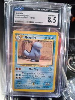 2001 Pokemon Neo Revolution Quagsire CGC 8.5