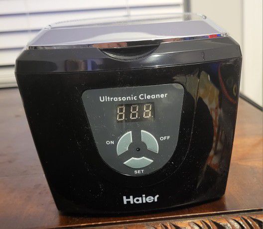 Haier Hu335w Ultrasonic Cleaner for Jewelry Eyeglasses and More