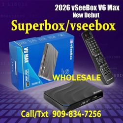 VSEEBOX V6 MAX NEW supreme  new Model  Wholesale reseller   VSEE BOX V6   SUPERBOX