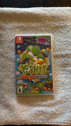 Yoshi's Crafted World Nintendo Switch Game