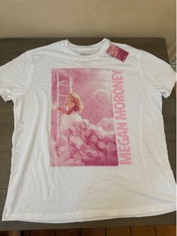 Megan Moroney Cloud 9 t-shirt white NEW with tags