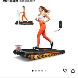 Brand new Walking Pad Treadmill with Speaker 10%incline, low noise, 4-in-1 6.2MPH app control