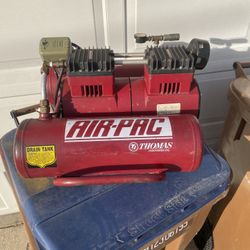 Thomas Pro Pak Twin Cylinder Portable Air Compressor