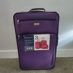 Purple Suitcase