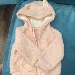 soft pink jacket 3-6