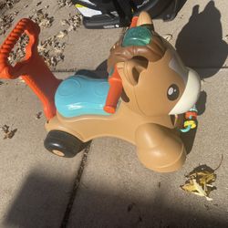 Toddler Riding Horse 