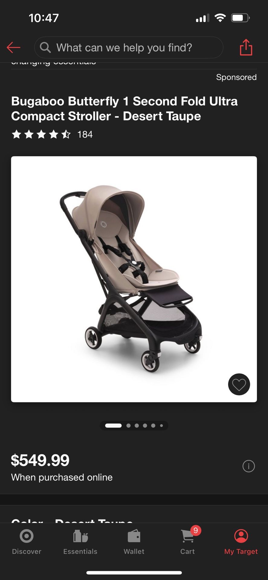 Bugaboo Butterfly Stroller