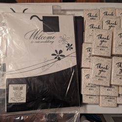 Wedding Welcome Gift Bags & Tissue Packets 