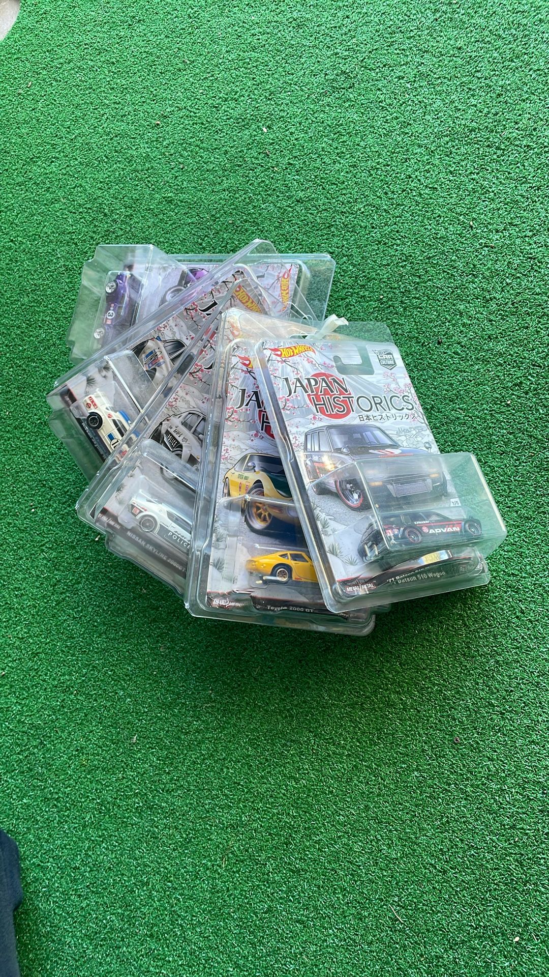 Japan Historics Hotwheels Set Complete Rare Premium