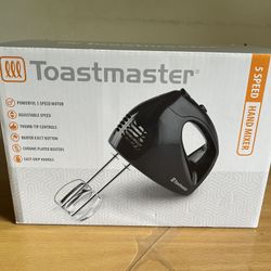 TOASTMASTER 5  SPEED HAND MIXER 