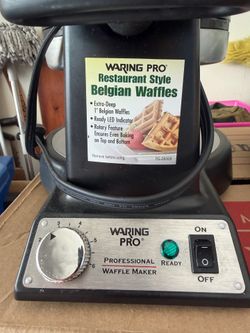 Waring Pro restaurant-style Belgian waffle maker