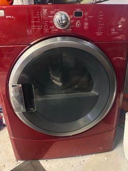 Maytag epic Z red gas Dryer used in Excellent condition