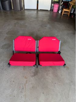 Stadium bench seats