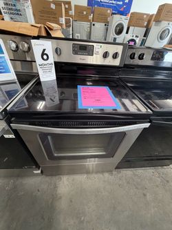 Whirlpool Electric Range Stainless Steel