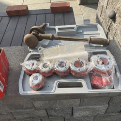Steel Pipe Threading Kit