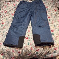 Men’s Blue Snow Pants 2X