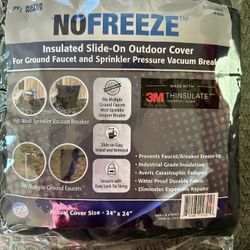 Insulated Outdoor Faucet Sprinkler Cover