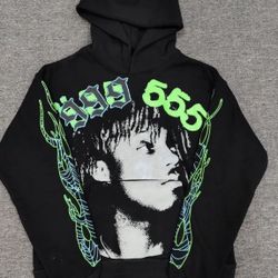 Juice WRLD x Sp5der 999 555 size large Hoodie