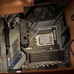 MSI Edge Z690 Motherboard + CPU Intel I5 13600k 