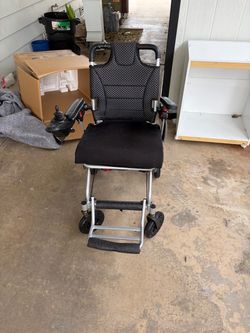 Electric Power Wheelchair with Joystick Control