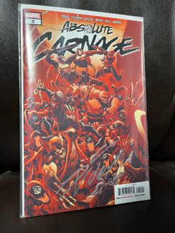 Signed Absolute Carnage Comic