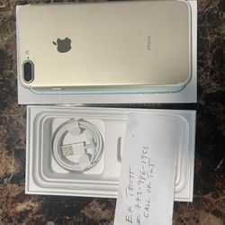 iPhone 7 Plus 128g Factory Unlock Like New 